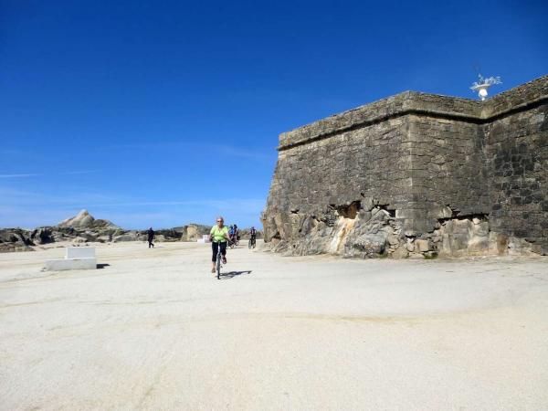 Portugal Nordkstentour mit Radfahrer